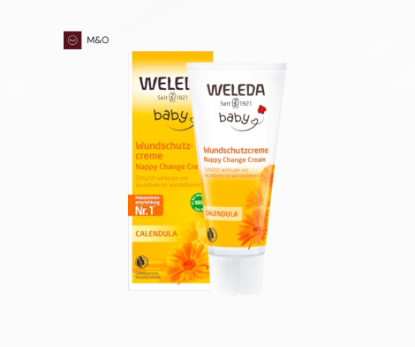 تصویر  کرم محافظ پای نوزاد حاوی کالاندولا از برند ولدا (Weleda Baby Wundschutzcreme Calendula)