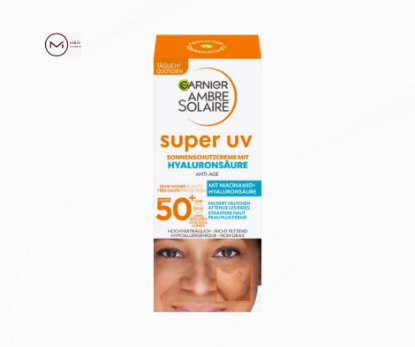 تصویر  کرم ضدآفتاب صورت گارنیه آمبر سولار Super UV ضد پیری با SPF 50